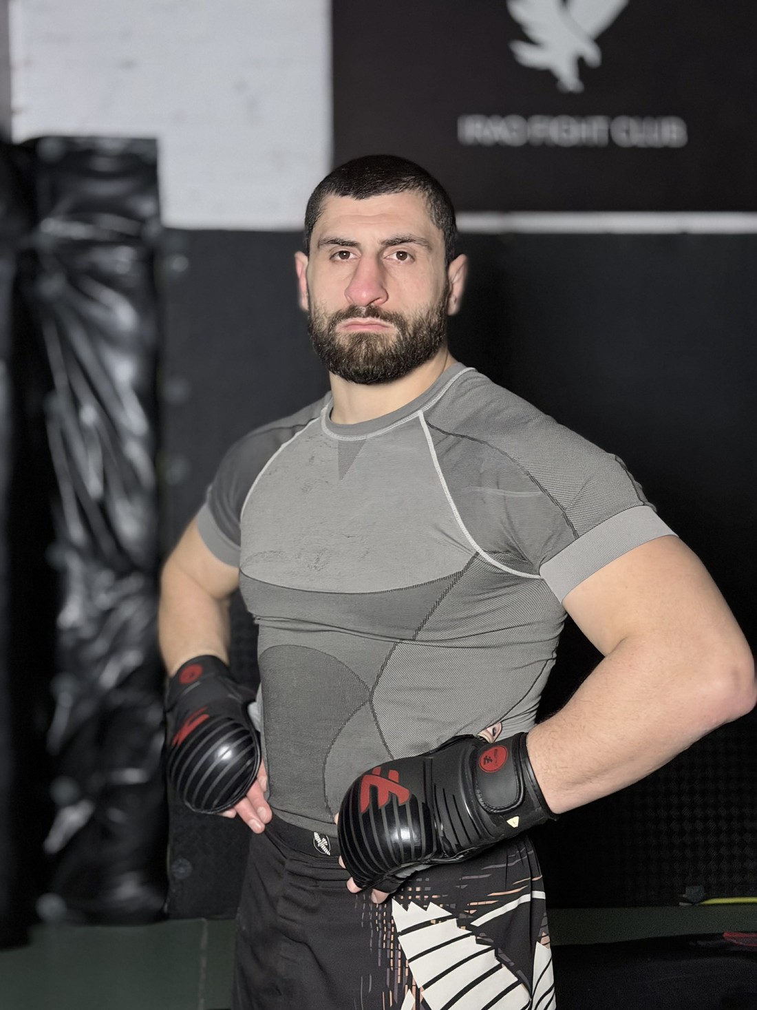 Coach Beka Giorgadze at IRAO Fight Club